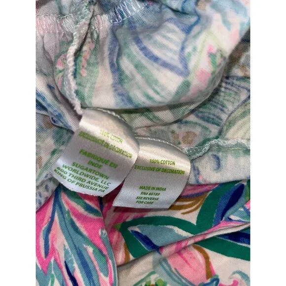 Lilly Pulitzer Camila Dress Resort White Toucan Do It Better Print Size XXL - Picture 10 of 11